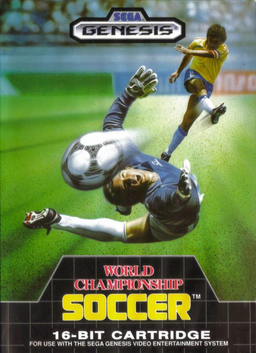 World Cup Soccer box art for Sega Mega Drive